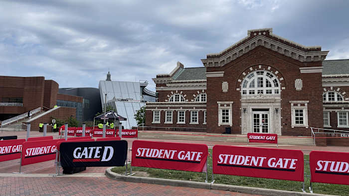 Let's play a game called, "Where's Nippert Stadium?"